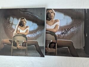 Tate McRae So Close To What Alternate Cover Mardi Gras Vinyl LP + SIGNED Poster